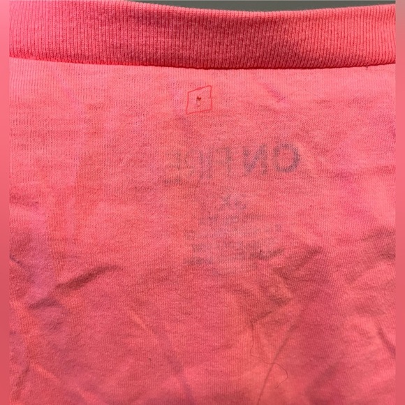 On Fire Woman’s Melanin Graphic Tee w/Drawstring Hem Peach-Orange/Pink; Size 3X - Picture 5 of 9